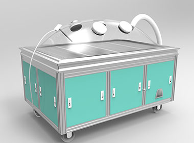 中國(guó)字畫及紡織品清洗裝置